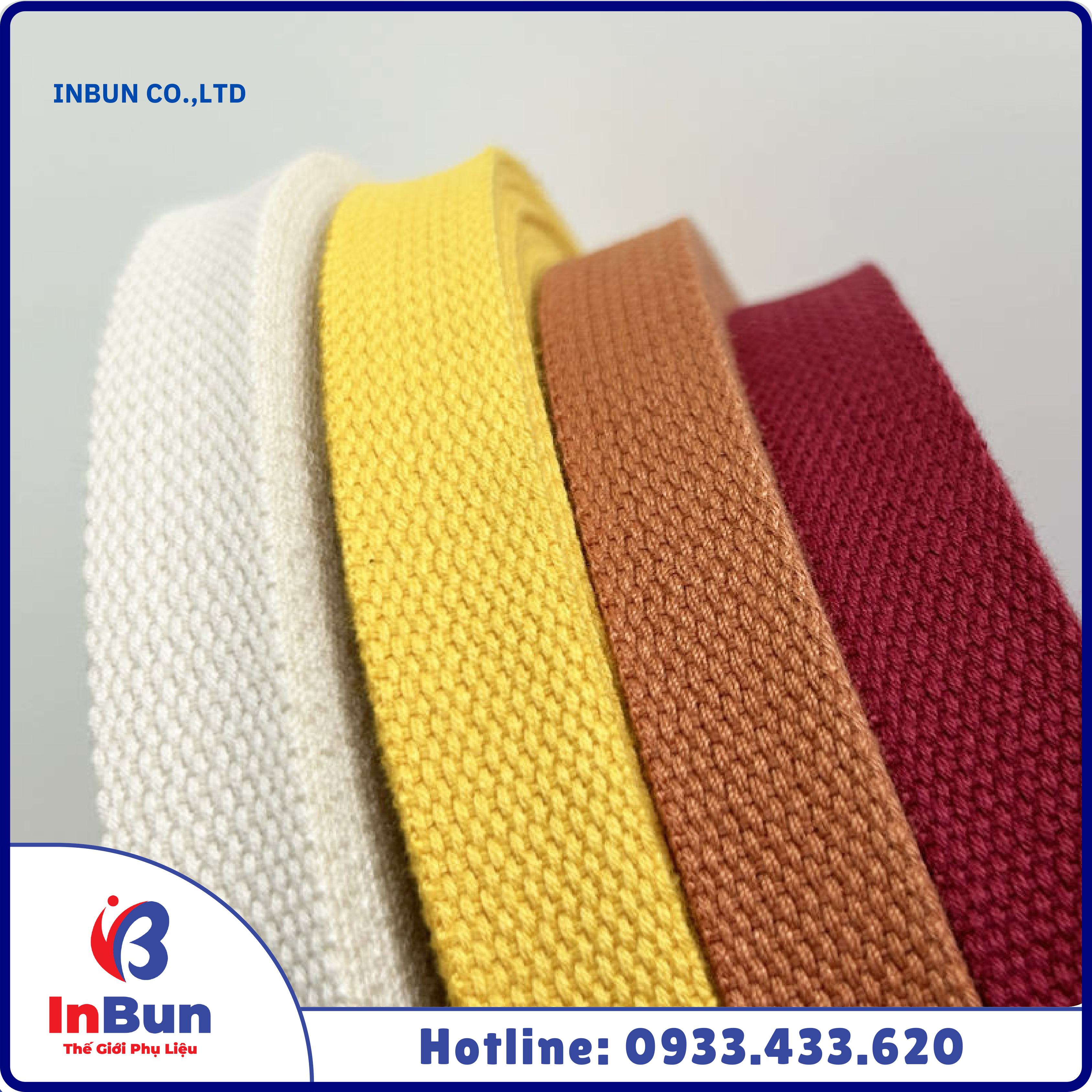 POLYESTER COTTON TAPE FOR BAGS & BACKPACKS